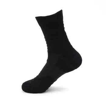 1 Çift spor çorapları Erkekler Koşu Basketbol Nefes kaymaz Bisiklet Yürüyüş Kadınlar Açık Spor Pamuk Çorap Hiçbir Ter Çorap