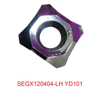 100 % Orijinal SEGX 120404 SEGX120404-LH YD101 CNC freze kesiciler Kare Alüminyum Özel Alüminyum İşleme İçin