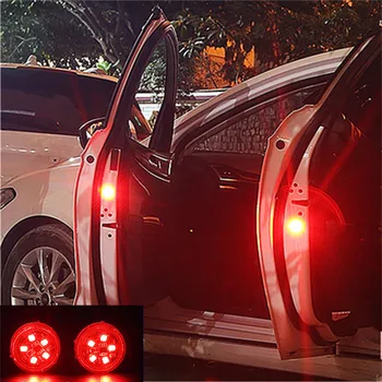 2 adet LED Araba Kapı Açma uyarı ışıkları BMW E90 E60 E70 E87 1 3 5 6 Serisi M3 M5 X1 X5 X6 Z4