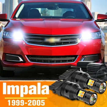 2 adet Çift Modlu LED Dönüş Sinyali + park lambası Aksesuarları Chevrolet Impala 1999-2005 İçin 2000 2001 2002 2003 2004