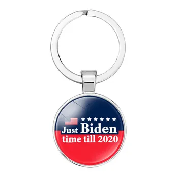 2020 Joe Biden Sanat Fotoğraf Başkanı Amerika Birleşik Devletleri Seçim Anahtarlık Bernie ABD Başkanlık Anahtarlık Takı Yüzük Tutucu