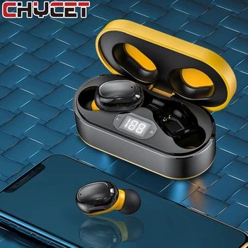 2023 kablosuz kulaklıklar TWS Bluetooth 5.0 Kulaklık Hifi Stereo Spor kablosuz kulaklık Gürültü Azaltma Oyun Güç Bankası Kulaklık