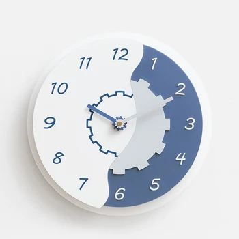 3D Dijital duvar saati Modern Tasarım Mekanizması İskandinav Yaratıcı Saat duvar sanat dekoru Oturma Odası Reloj De Pared Minimalist Dekor