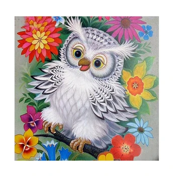 3D Dıy Elmas Boyama nakış hayvan çiçek kuş Tam elmas mozaik resim kitleri duvar sticker dekor çapraz dikiş hediye