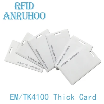 5/10 ADET RFID Erişim Kontrolü Salt Okunur Etiket EM / TK4100 Akıllı Çip 1.8 MM Kalınlığında Kart Kalite Güvencesi KİMLİK Rozeti Anahtar