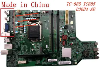 Acer için uygun TC-885 TC885 B36H4-AD anakart lga1151 ddr4 anakart 100 % test tamam teslimat