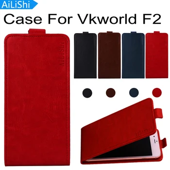 AiLiShi Fabrika Doğrudan! F2 Vkworld Durum İçin En Üst Kalite Sıcak Deri Flip Case Özel 100% Özel Telefon Kapak Cilt İzleme+
