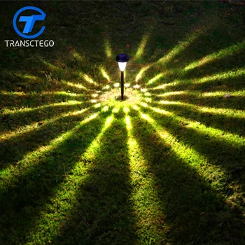 açık güneş LED ışık çim gece lambası bahçe dekorasyon lambası su geçirmez