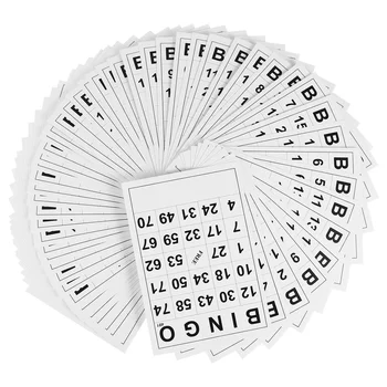Bingo Gamecard Kağıt Parti Yaprak Doğum Günü Oyunları Kaynağı Kurulu Gelin Duş 
