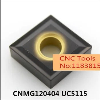 CNMG120404 UC5115 / CNMG120408 UC5115 / CNMG120412 UC5115, orijinal CNMG 120404/120408 karbür dönüm takım tutucu için