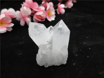 Doğal Beyaz Kristal Küme İskelet Kuvars Noktası Değnek Mineral Şifa Kristal Dürzi Vug Numune Doğal Taş 30g-50g