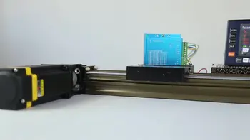 DS60 500mm İnme Yüksek Sertlik kayış tahrikli lineer kılavuz yolu slayt modülü lazer kesme makinesi Uzun Seyahat Lineer Slayt