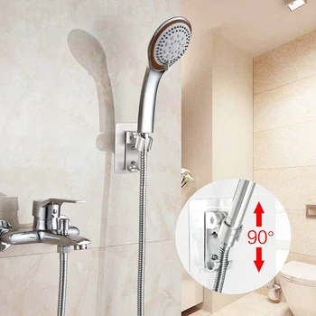 Duvar Jeli Monte Duş Başlığı stand braketi Tutucu El Düzenlenen Banyo Duş Başlığı Uydurma Taşınabilir Banyo Aksesuarları Sıcak Satış