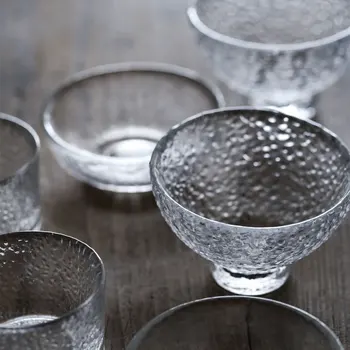 el yapımı ısıya dayanıklı su çay bardağı kurşunsuz cam malzeme Japonya tarzı arkadaş düğün doğum günü hediyeleri içecek bardağı 60ml