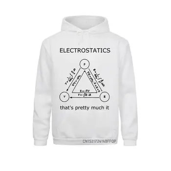Elektrostatik Thats Pretty Much It Tişörtü Erkekler Rahat Kazak Bilim Fizik Geek Nerd Kapşonlu Terlemeleri Hoodies Boy