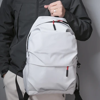 Erkek Bilgisayar Sırt Çantası Büyük Kapasiteli Eğlence Basit Sırt Çantası Moda seyahat sırt çantası Lise Öğrencisi Schoolbag Erkekler İçin