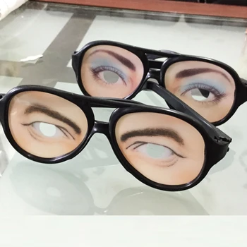Erkekler Ve Kadınlar Komik Gözlük Noel April Fools Günü Tüm Kişi Oyuncaklar Plastik 2 / 3D Performans Sahne Sıcak Satış