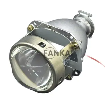 FANKAI WST 2.5 veya 3 inç HID bi-xenon projektör lens Far fit DIY H7 H4 Far Lens, yüksek Düşük ışın Kullanımı H1 Ampuller