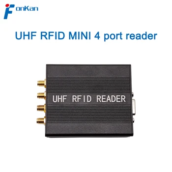 FONKAN 860-960 MHz UHF RFID Okuyucu RS232 Arayüzü 4 Anten Portu ISO18000 - 6C Ücretsiz SDK ve DEMO