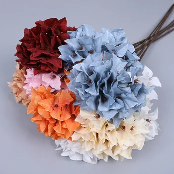 Gerçekçi Model yapay çiçekler Begonvil Düğün Tatil Parti Ev Dekorasyon Plastik Dökme Güçlü Güzellik