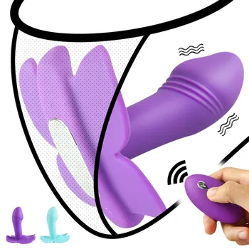 Giyilebilir Külot Vibratör Klitoris Stimülatörü Uzaktan Kumanda Seks Oyuncakları Kadınlar İçin Kadın Masturbator Yapay Penis Vibratör Yetişkinler