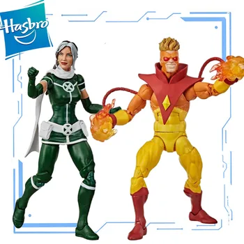 Hasbro Hakiki Marvel Legends Rogue Pyro Seti Kutusu 6 İnç Eylem şekilli kalıp Oyuncak Erkek Çocuk Noel Koleksiyonu Dekorasyon Hediye