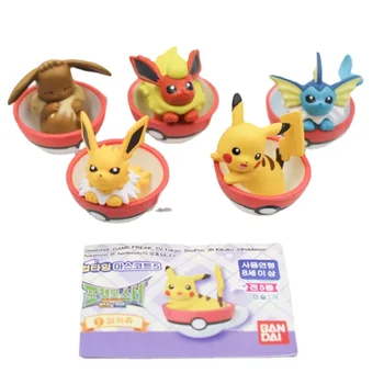 Japon gashapon oyuncak Pikachu el yapımı dekorasyon bebek bebek Pokémon Pokemon koleksiyonu nokta