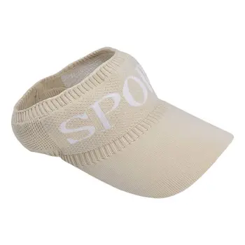 Kadınlar Büyük UV Koruyucu Mektup Golf Plaj Kap Spor Giyim Atletik Güneşlik Kapaklar Güneşlik Şapka