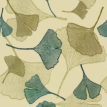 Kendinden Yapışkanlı Ginkgo Yaprağı Duvar Kağıdı Modern Pembe çiçekli duvar kağıdı Oturma Odası Yatak Odası Mutfak Banyo Ev Dekor İçin