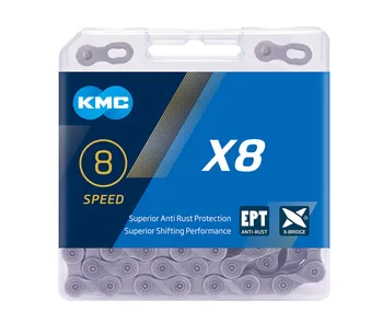 KMC X8 X9 X10 X10 X11 EPT Bisiklet Zinciri 9 S 10 S 11 S MTB/Yol Bisikleti için Shimano/SRAM 8 9 10 11 hız 116L