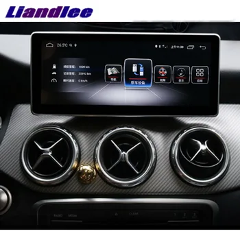 Liandlee Araba Multimedya Oynatıcı NAVI CarPlay Mercedes Benz MB Için Bir Sınıf W176 2013~2018 10.25 