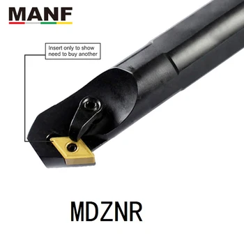 MANF S32T-MDZNR15 40mm İç Sıkıcı Takım Tutucular CNC DNMG Karbür Uçlar Dönüm Çelik Sıkıcı Bar Takım Tutucu Torna Kesici