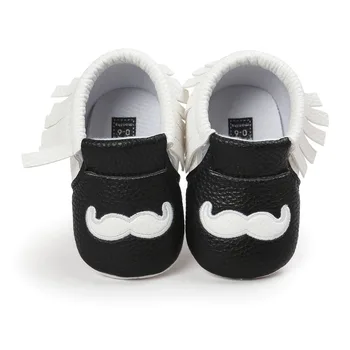 marka yeni pu deri bebek moccasins sıcak moccs Yumuşak Taban kaymaz Moda Püsküller kız erkek ayakkabı bebek yaş 0~18months. CX120C
