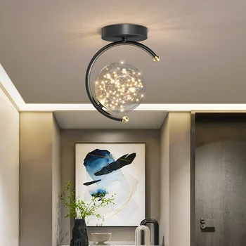 Modern LED tavan ışık kapalı oturma odası avizeler yemek odası parlaklık yatak odası koridor koridor tavan lambası Plafonniers