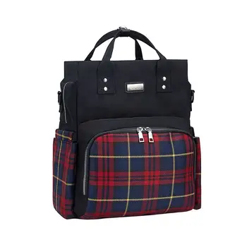 Mumya Çanta emzirme çantası moda İskandinav Britishmultifunctional büyük kapasiteli tek omuz straddl bezi çantası