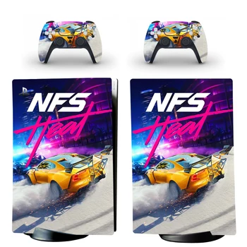 Need for Speed PS5 Dijital Baskı Cilt Sticker Çıkartma Kapak PlayStation 5 Konsolu ve Kontrolörleri için PS5 Cilt Sticker Vinil