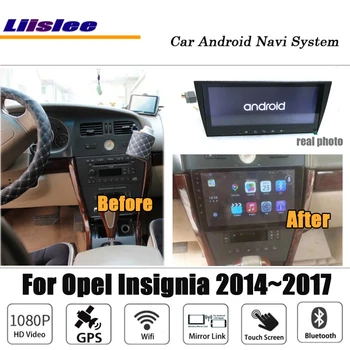 Opel Insignia için 2014~2017 Araba Android Multimedya DVD Oynatıcı Navigasyon DSP Stereo Radyo Video Ses Baş Birimi 2din Sistemi GPS 
