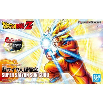 Orijinal Figurerise Standart FRS dragon topu Son Goku Süper Saiyan Montaj Modeli Koleksiyonu Aksiyon Figürü Oyuncak