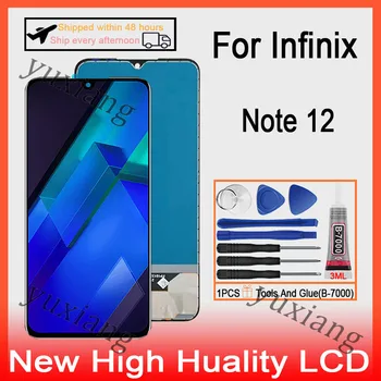 Orijinal LCD Infinix Not 12 G88 X663 X663C X663D LCD ekran dokunmatik ekran digitizer Değiştirme