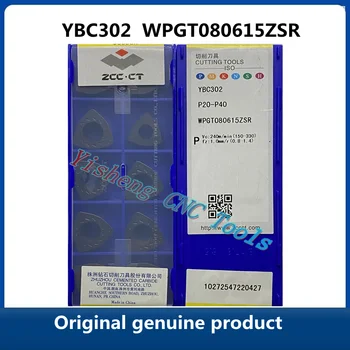 Orijinal orijinal ürün ZCC CT WPGT YBG205 WPGT080615ZSR YBG212 YBC302 freze kesicisi Ekler CNC kesme aletleri