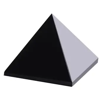 Oturma Odası Doğal Kristal Obsidyen Piramit Süsler Obsidyen Süsler Ev Mobilyası Sanat El Sanatları Dekorasyon