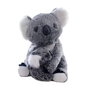 Peluş Bebek, Sevimli Yumuşak Simülasyon Koala Ayı peluş oyuncak, Dolması Koala Araba Kanepe Dekorasyon için Çocuk Çocuk Hediye Kadın