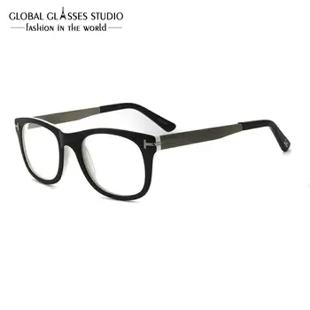RM0650 - C4 Yeni Moda İtalya Tasarım Gözlük Erkekler Kadınlar İçin Siyah asetat Gözlük Gözlük