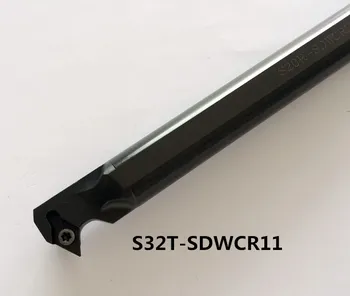 S32T-SDWCR11 Sıkıcı Bar İç Dönüm Tutucu, SDWCR Köpük sıkıcı bar, CNC kesici alet tutucusu için DCMT11T304