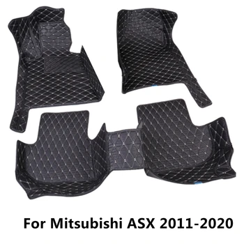 SJ TÜM Hava Özel Fit Araba Paspaslar Ön ve Arka FloorLiner Styling Otomobil Parçaları Halı Mat Mitsubishi ASX 2011 İçin 2012-2020