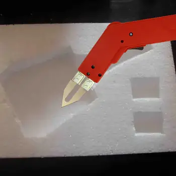 Sıcak Bıçak Kumaş Kesici Bıçakları Sağlam Hafif Taşınabilir Yedek Bıçak Kauçuk Sıcak Kesici Makineleri Aksesuar Kumaş Naylon Köpük