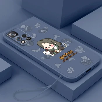 Sıvı Halat Kapak Sevimli Çömlekçiler Halka Harries Sanat telefon kılıfı Xiaomi Redmi İçin Not 11 11S 11T 10S 10 9S 9T 9 8T 8 Pro Artı 5G