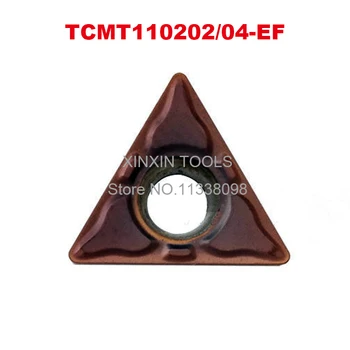TCMT110202 TCMT110204-EF YBG205*10 adet ZCCCT Dönüm Ekler, kesme bıçağı Tutucu Dönüm Aracı STFCR ucu Paslanmaz Çelik