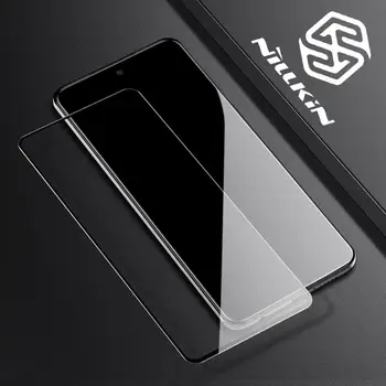 Temperli Cam Ekran Koruyucu için Poco X3 NFC NİLLKİN İnanılmaz CP + Pro Tam Kapak Siyah Kenar Cam Xiaomi Poco X3 Pro X3 NFC