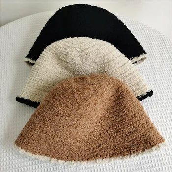 VISROVER 4 colorways Kış kova kapağı Kadınlar İçin Siyah kenar Bahar balık şapka açık spor Sonbahar bayanlar şapka hediye toptan